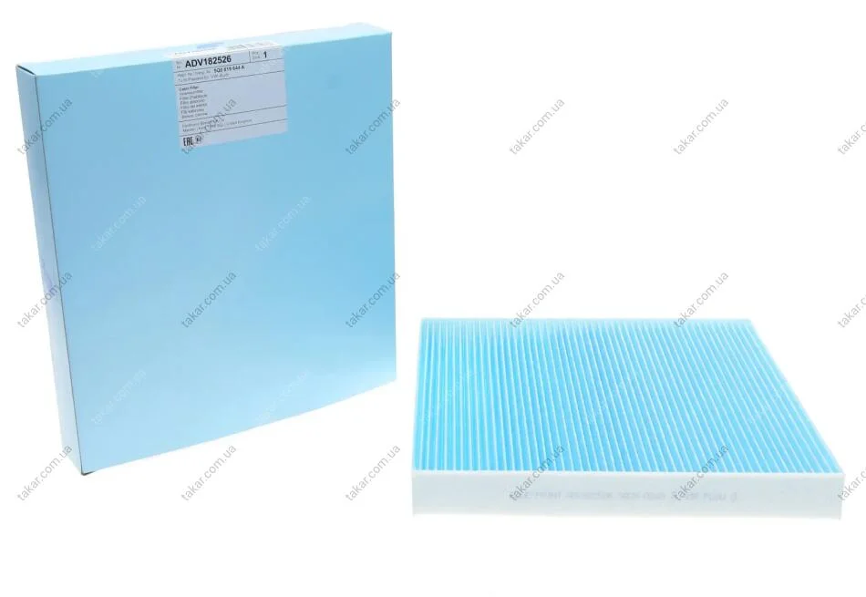 Фильтр салона тонкой очистки BLUE PRINT ADV182526 (фото 1)