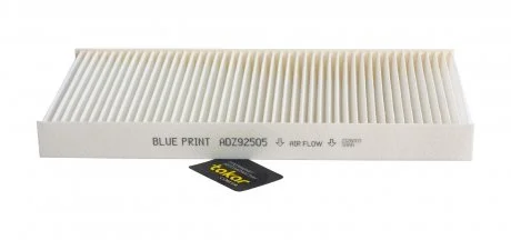 Фильтр салона тонкой очистки BLUE PRINT ADZ92505