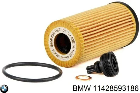 Масляний фільтр картридж патрон BMW 11428593186