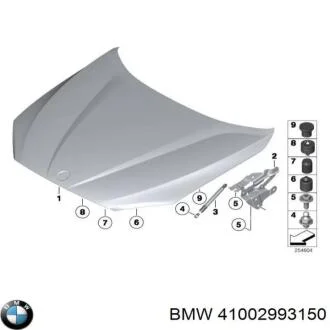 Петля капота BMW 41002993150
