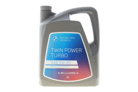 Олива Twin Power Turbo LL-04 5W-30, 5л. BMW 83215B65F02