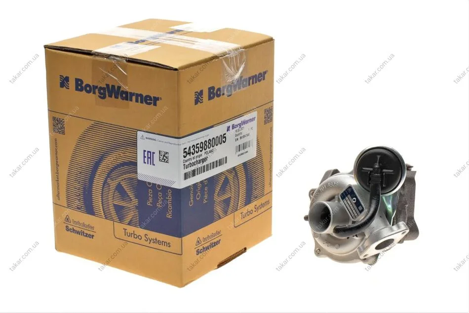 Турбокомпресор BORGWARNER BorgWarner 5435 988 0005 (фото 1)