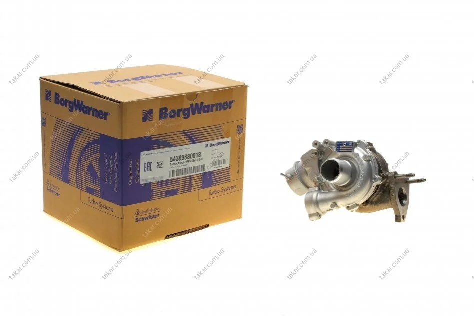 Турбокомпресор BORGWARNER BorgWarner 5438 988 0018 (фото 1)