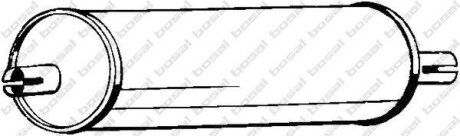 Глушник середній BOSAL 176-421