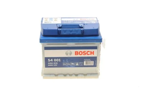 АКБ S4 SILVER 44 А*ч -/+ 440A BOSCH 0 092 S40 010