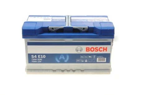 АКБ S4E (EFB) 75А*ч 730А система СТАРТ-СТОП BOSCH 0 092 S4E 100