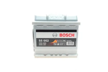 АКБ S5 SILVER 54 А*ч -/+ 530A BOSCH 0 092 S50 020