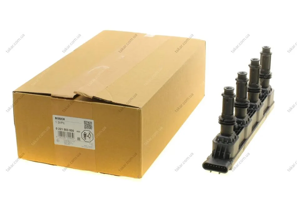Катушка зажигания 12V BOSCH 0 221 503 800 (фото 1)