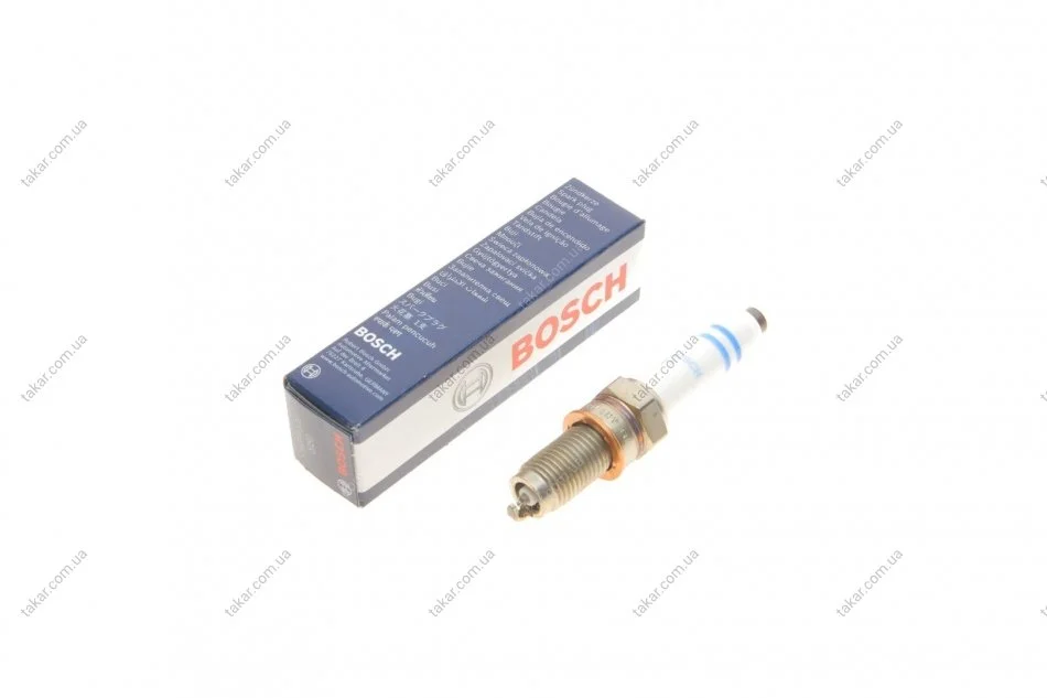Свеча зажигания бензин платина 1 шт BOSCH 0241145523 (фото 1)