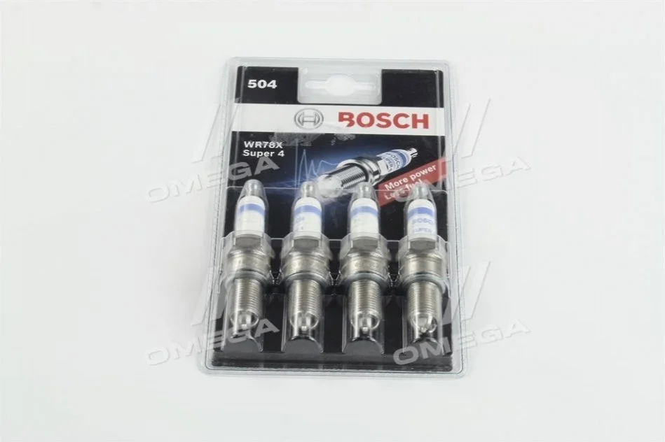 Свеча WR78X 4 ШТ (Герм.) LADA кратн. 10 шт. BOSCH 0242232804 (фото 1)