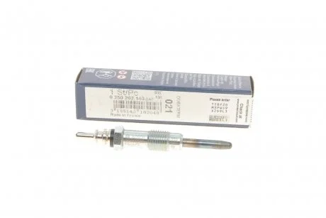 Свічка розжарювання 11,5V, 85мм BOSCH 0 250 202 140