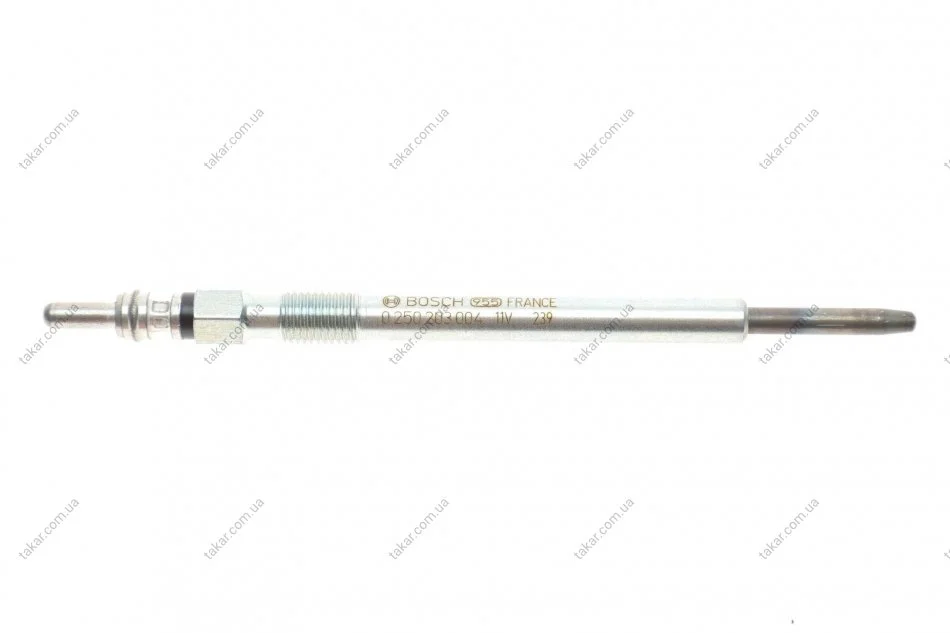Свеча накаливания 11V, 127мм BOSCH 0 250 203 004 (фото 1)