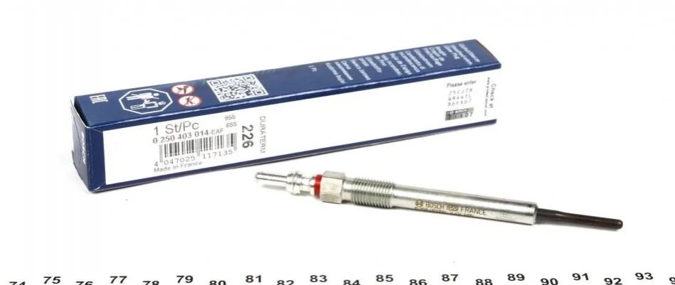 Свеча накаливания 4,4V, 119мм BOSCH 0 250 403 014 (фото 1)