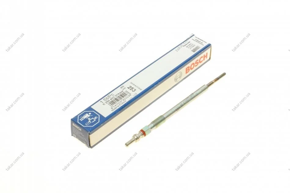 Свічка розжарювання 4,4V, 145мм BOSCH 0 250 403 019 (фото 1)