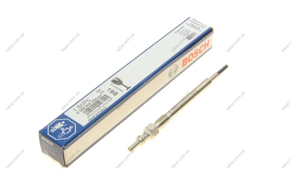 Свічка розжарювання 125 мм 7V BOSCH 0 250 603 004 (фото 1)