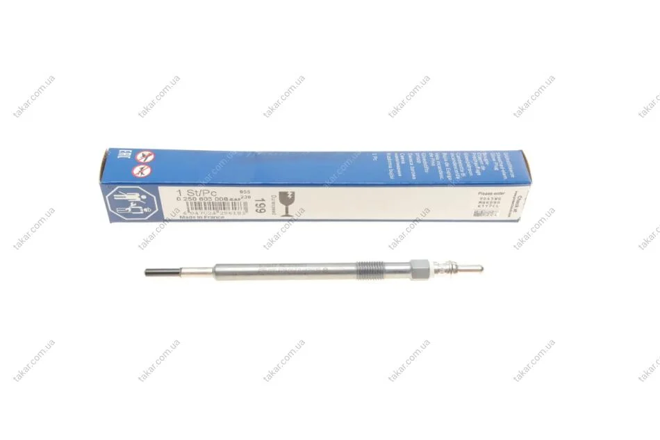 Свічка розжарювання 7V, 135мм BOSCH 0 250 603 008 (фото 1)