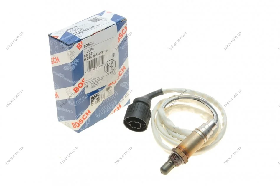 Лямбда-зонд BMW 5 (E34), 7 (E32) (вир-во Bosch) BOSCH 0258005313 (фото 1)