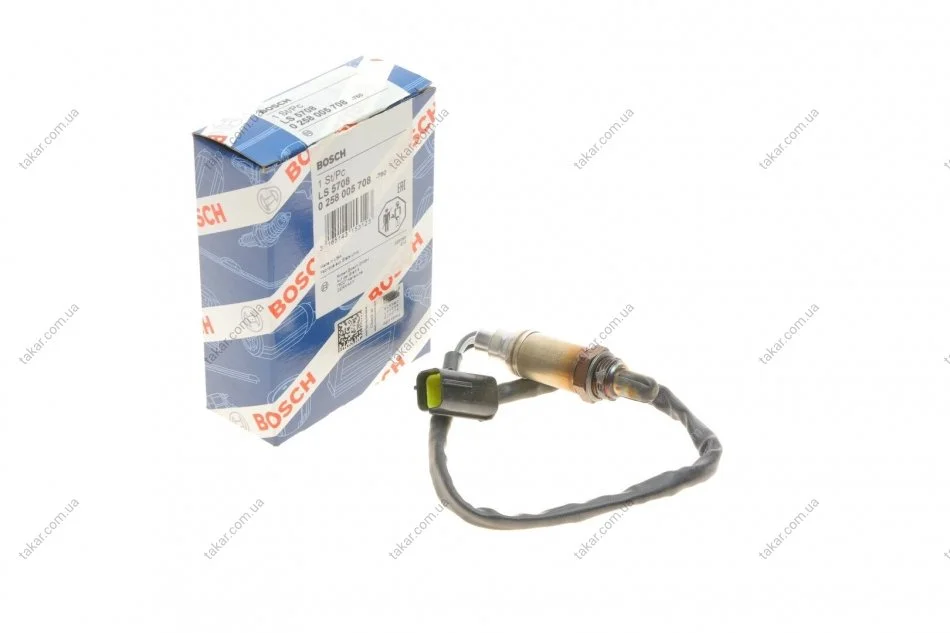 Лямбда-зонд 5708 BOSCH 0258005708 (фото 1)