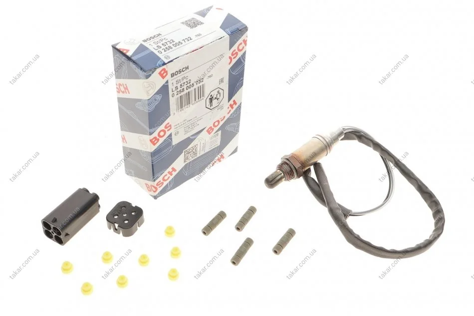 Лямбда-зонд (вир-во Bosch) BOSCH 0258005732 (фото 1)