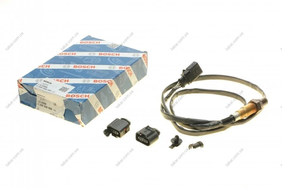 Лямбда-зонд VAG (вир-во Bosch) BOSCH 0 258 006 986 (фото 1)