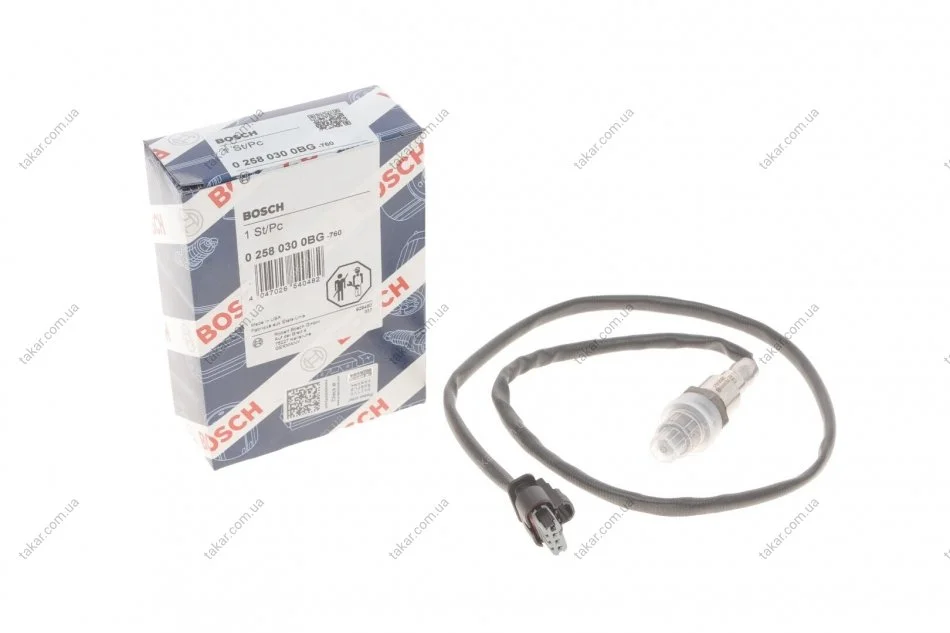 Лямбда-зонд FORD C-Max/Focus/Kuga/Tourneo Connect/Transit Connect \'\'1.0-1.5 \'\'13>> BOSCH 02580300BG (фото 1)