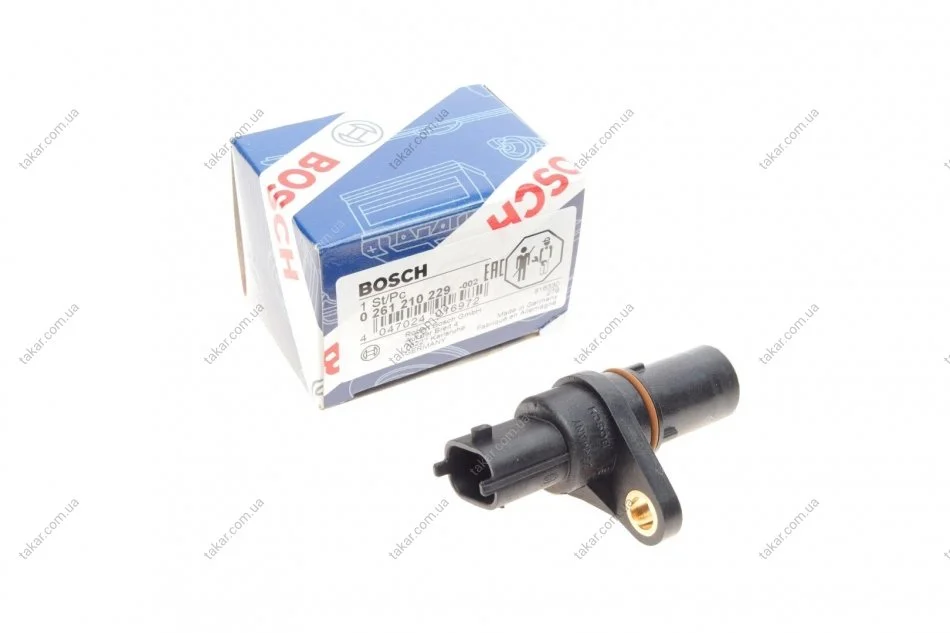 Датчик положення колінчастого валу BOSCH 0261210229 (фото 1)