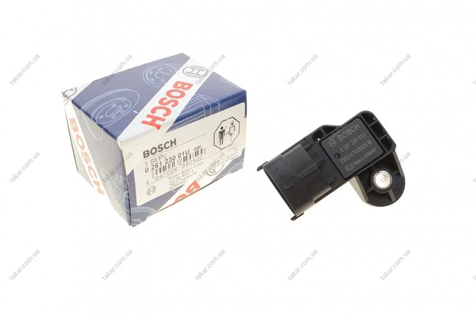 Датчик, давление наддува BOSCH 026123001U (фото 1)