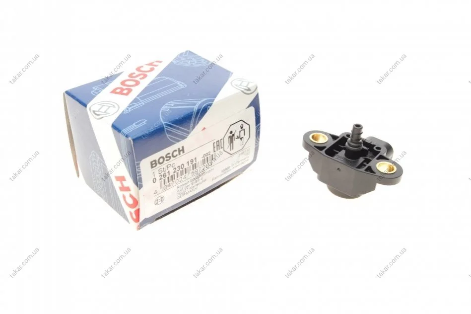 Датчик давления наддува BOSCH 0 261 230 191 (фото 1)