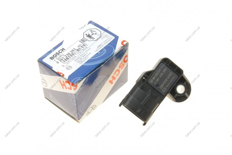 Датчик абсолютного давления BOSCH 0261230283 (фото 1)