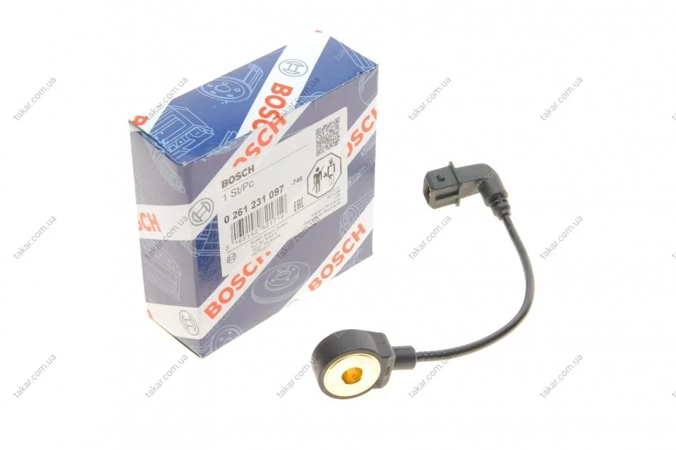 Датчик детонації BOSCH 0 261 231 097 (фото 1)