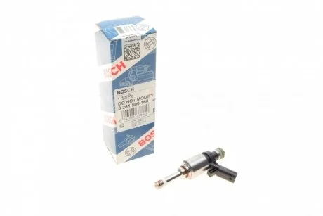 Форсунка бензинова VW, AUDI 1.8TSI 07- (вир-во) BOSCH 0 261 500 160