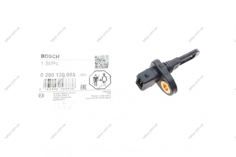 Датчик температуры воздушной смеси BOSCH 0 280 130 085 (фото 1)