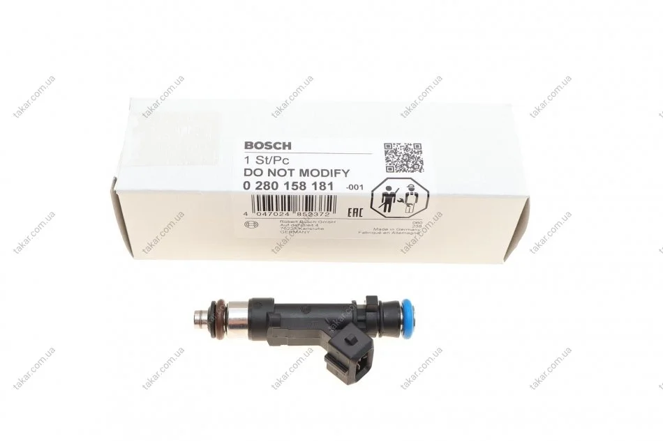 Форсунки BOSCH 0 280 158 181 (фото 1)