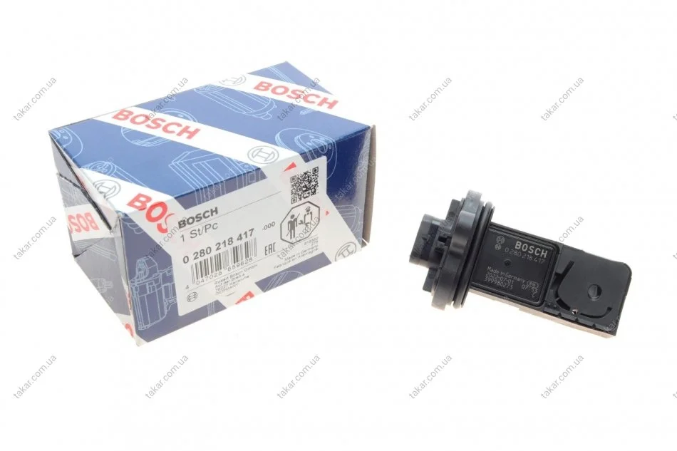 Расходомер воздуха BMW 550/650/750/X5/X6 \'\'4,4 \'\'12>> BOSCH 0280218417 (фото 1)