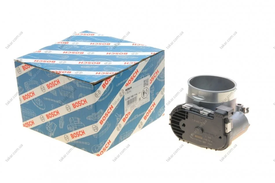 Дроссельная заслонка BOSCH 0280750114 (фото 1)