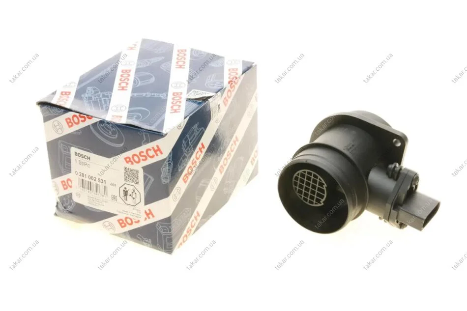 Расходомер воздуха BOSCH 0 281 002 531 (фото 1)