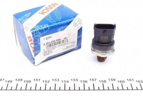 Датчик давления топлива BOSCH 0 281 002 909