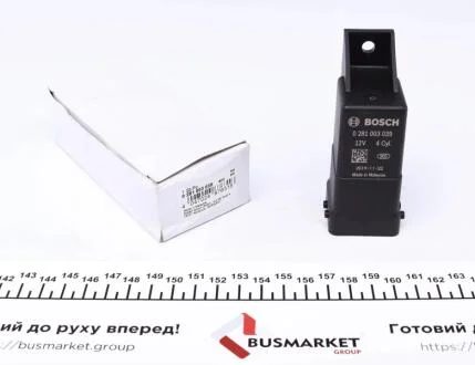 Реле свечей накала BOSCH 0281003039