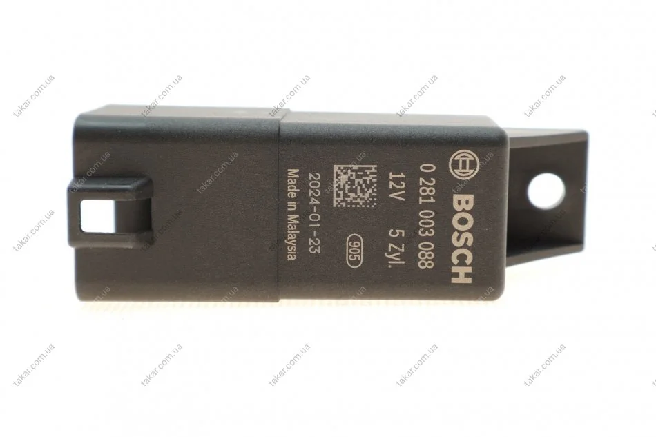 Блок управления свечей накала 12V, 9,5мм BOSCH 0281003088 (фото 1)