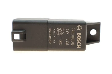Блок управления свечей накала 12V, 9,5мм BOSCH 0281003088