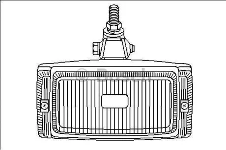 Фари протитуманні Pilot 150 (прямоуг. 177x86,6) BOSCH 0305406902