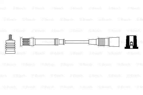 Автомобільний високовольтний провід BOSCH 0356912898 (фото 1)