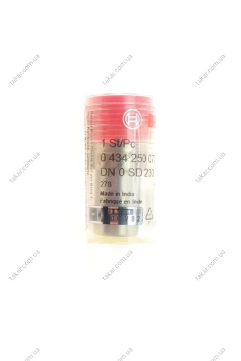 Розпилювач дизель DN 0 SD 230 CITROEN,PEUGEOT (вир-во Bosch) BOSCH 0 434 250 077 (фото 1)