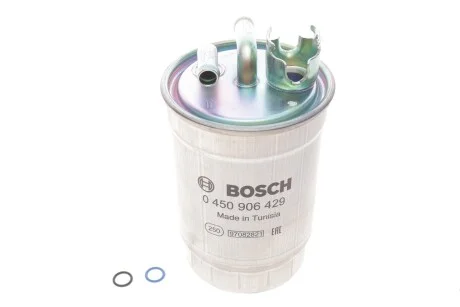 Паливний прямоточний фільтр дизель BOSCH 0 450 906 429