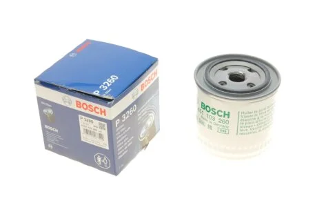Масляний фільтр гвинт накручуваний BOSCH 0 451 103 260