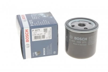Масляний фільтр гвинт накручуваний BOSCH 0 451 103 271