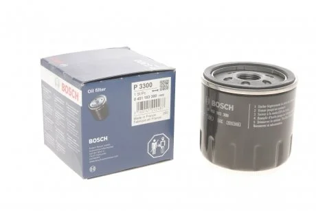Масляний фільтр гвинт накручуваний BOSCH 0 451 103 300