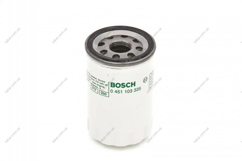 Масляный фильтр винт накручеваемый BOSCH 0 451 103 335 (фото 1)