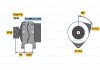 А_Генератор_ 14V 120A OPEL/SAAB Calibra/Omega/Vectra/900/9000 2,0-3,292-03 BOSCH 0986039250 (фото 1)