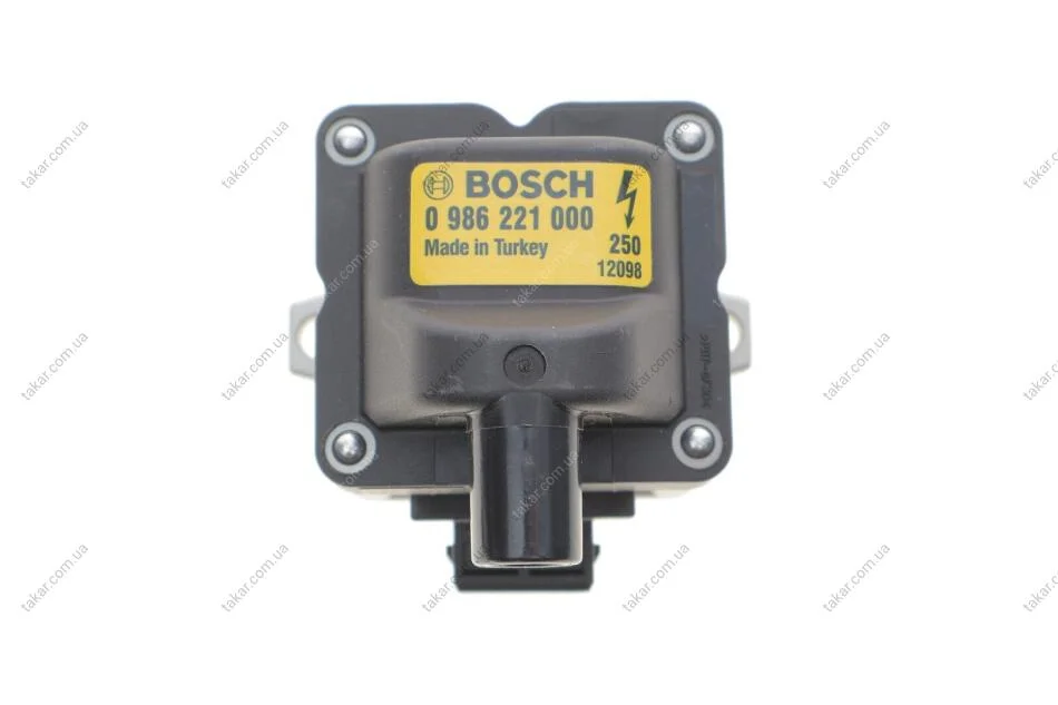 Котушка запалювання AUDI,SKODA,VW (вир-во Bosch) BOSCH 0986221000 (фото 1)